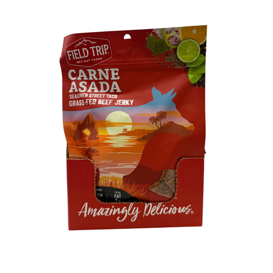 Field Trip Carne Asada Street Taco Jerky 2.2oz 9ct BB 3/25/27
