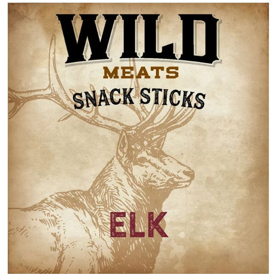 Wild Meats, Elk Snack Stick, 1oz, 24ct