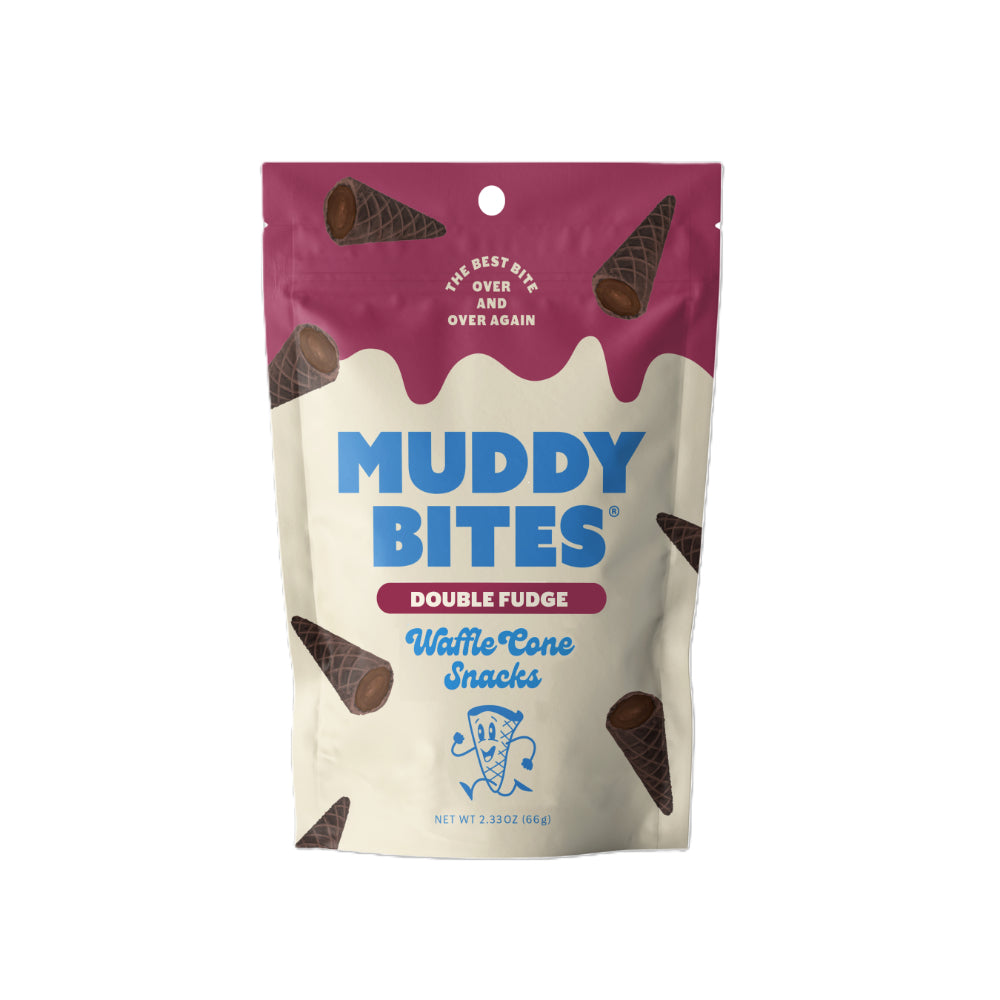 Muddy Bites, 2.33oz Double Fudge, 12ct