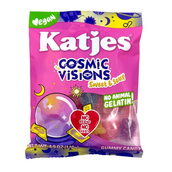 Katjes Cosmic Visions Sweet & Sour 4.9oz 15ct