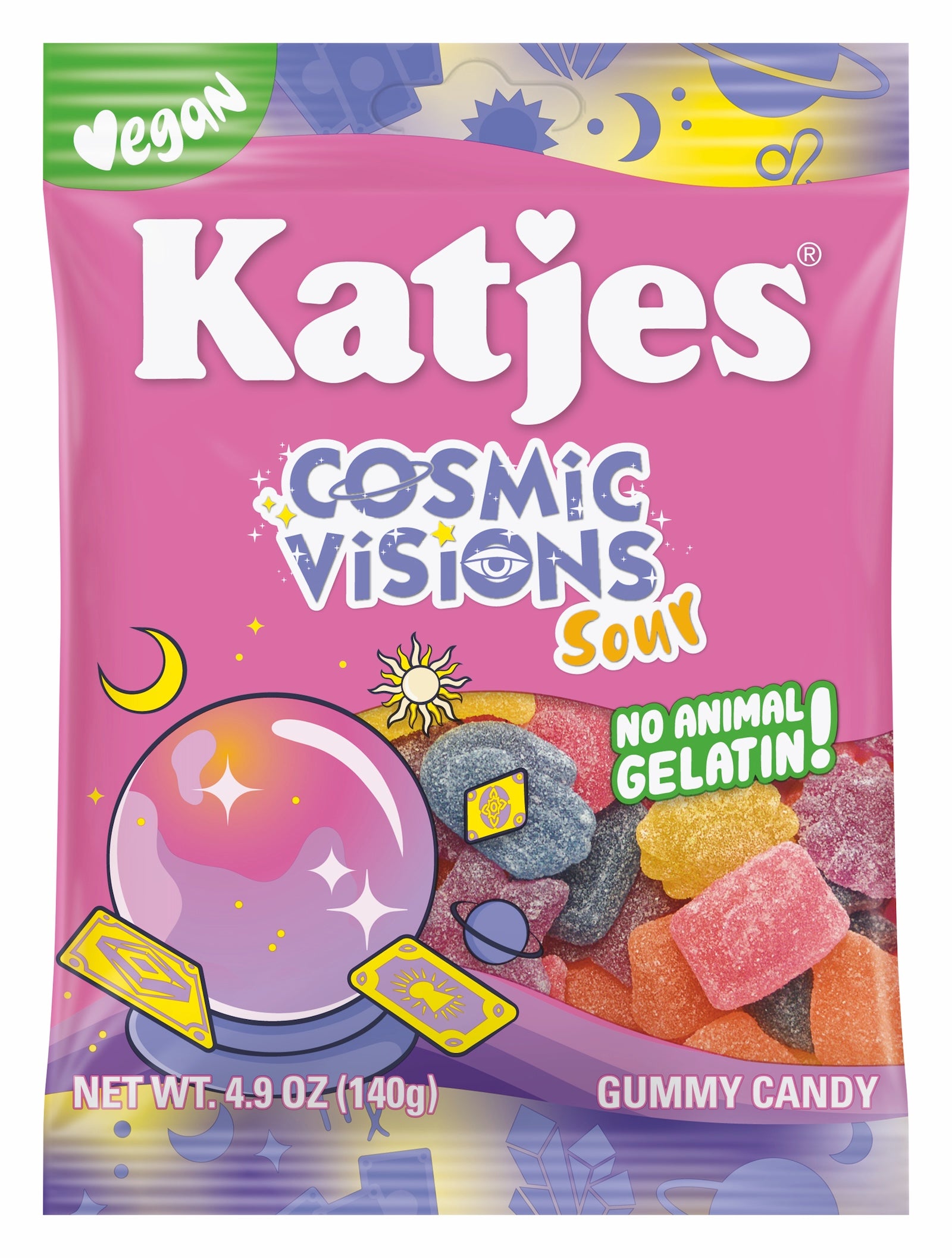 Katjes Cosmic Visions Sour 4.9oz 15ct