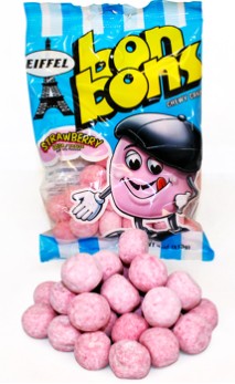 Eiffel BonBons Chewy Candy Strawberry, 4oz, 12ct