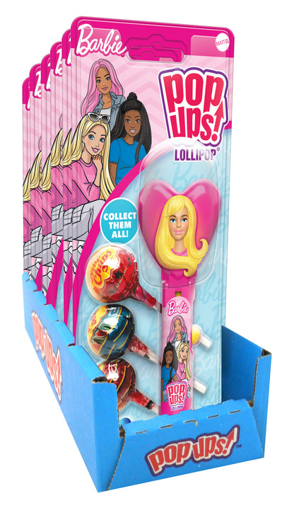 Pop-Ups Lollipop - Barbie, 6ct