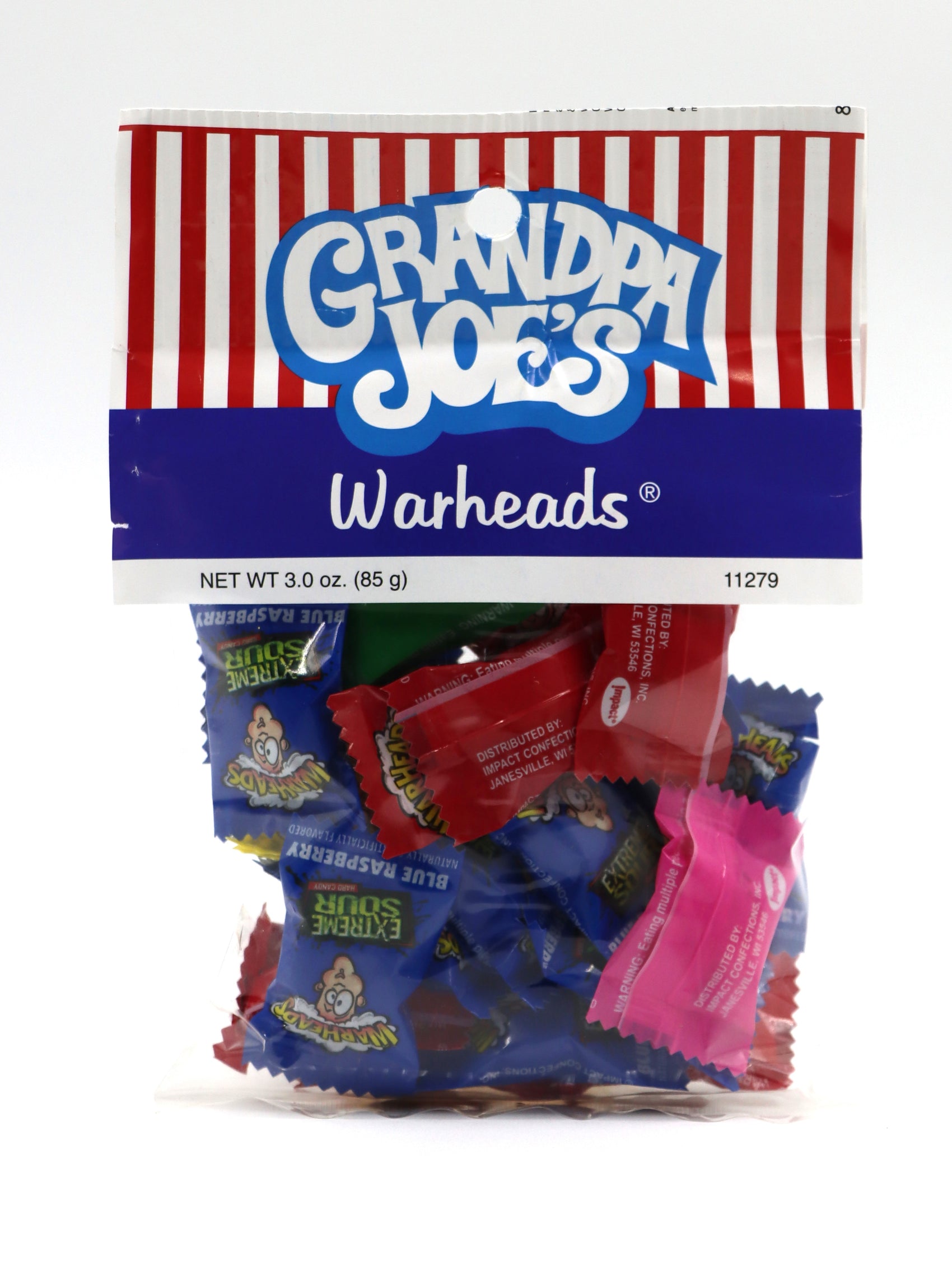 Grandpa Joe's Warheads 3oz, 12ct