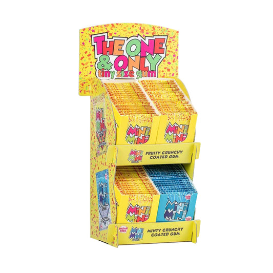 Counter Display Mini Mini Chicles Gum, Pre-Filled