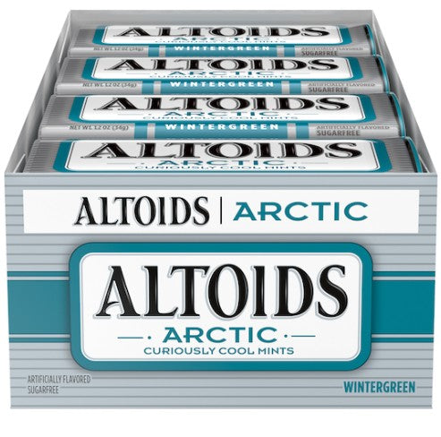 Altoids Arctic Curiously Cool Wintergreen Mints, 1.2oz, 8ct
