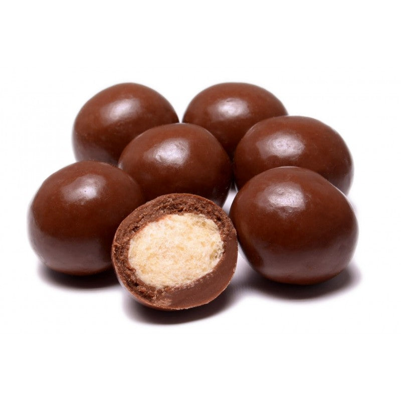 Chocolate Malt Balls Bulk Unwrapped Candy, 20lb Case