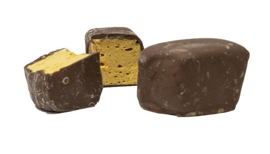 Arway Chocolate Sponge Candy, 15lb Case