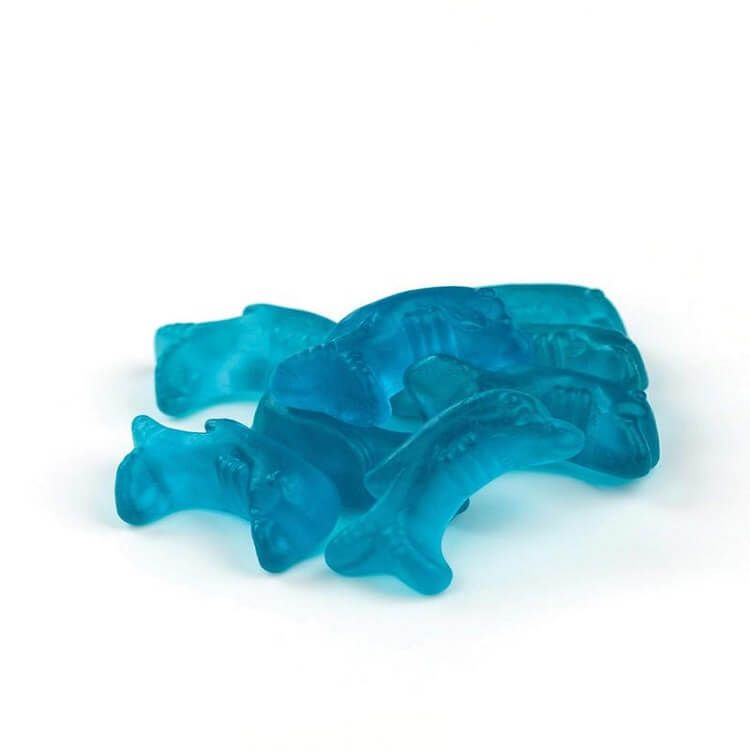 Case - Gustaf's Gummi Dolphin, 3/2.2lb Bag