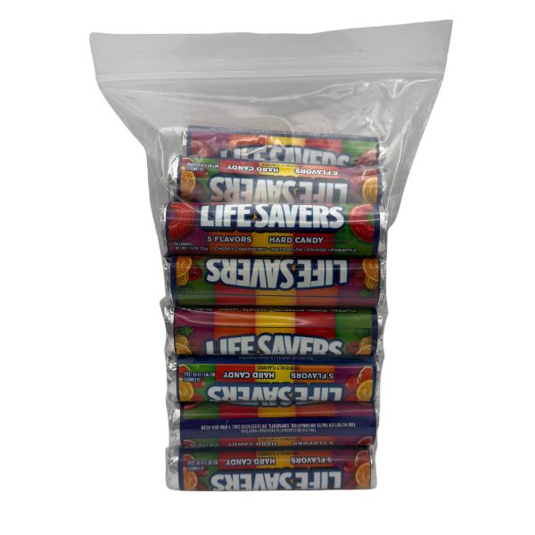 Bulk Buy - Lifesavers 5 Flavor, No UPC, BULK Wrapped, 20ct
