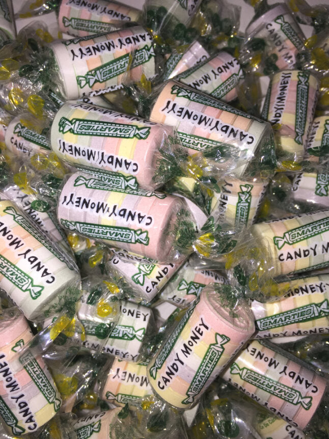 Smarties Candy Money, Bulk 1590ct / 40lb Case