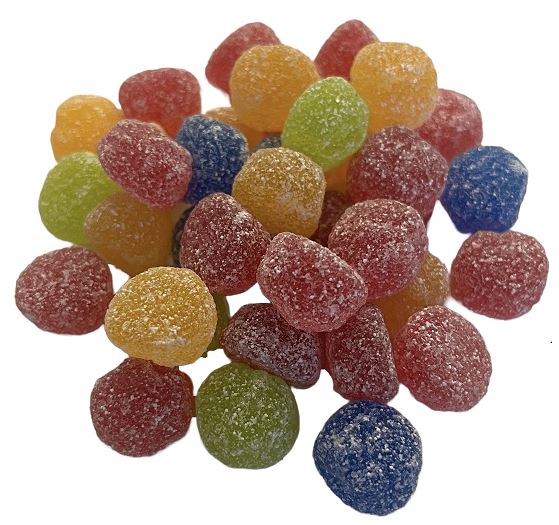 Gustaf's Assorted Sour Buttons Bulk, 6/4.4lb Case
