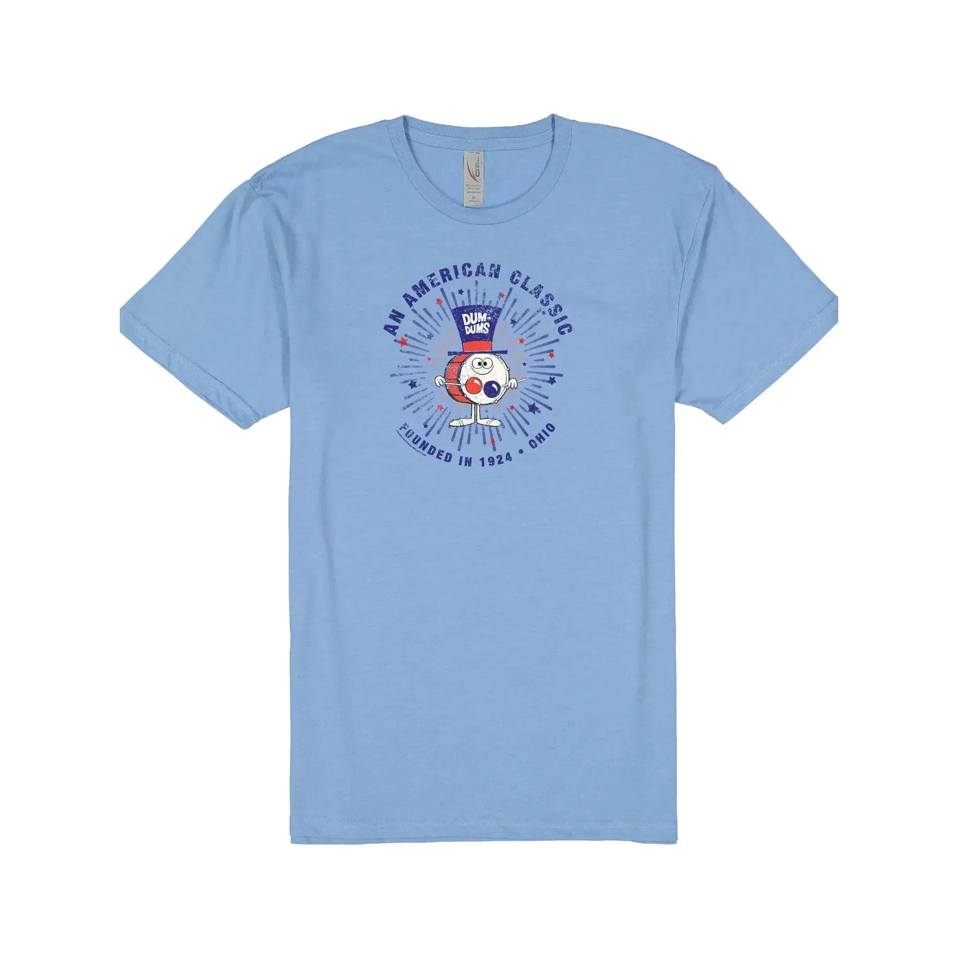 Dum Dums Lollipop Star Spangler Fireworks T-Shirt Tee