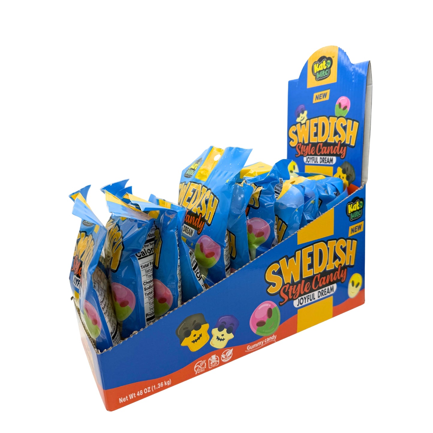 Swedish Style Candy Joyful Dream 4oz Peg Bag, 12ct