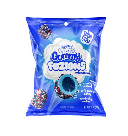 Stuffed Puffs Gummy Fuzions Mixed Berry 4.23oz 8ct