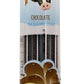 Milk Magic Straws Chocolate, 4pc, 14ct Display