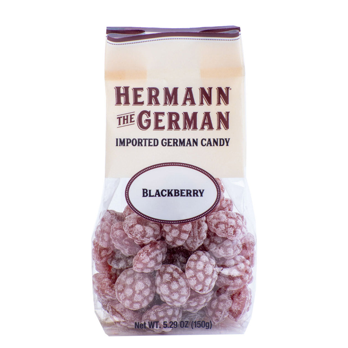 Hermann The German - Blackberry Candy, 5.29oz Bag, 12ct