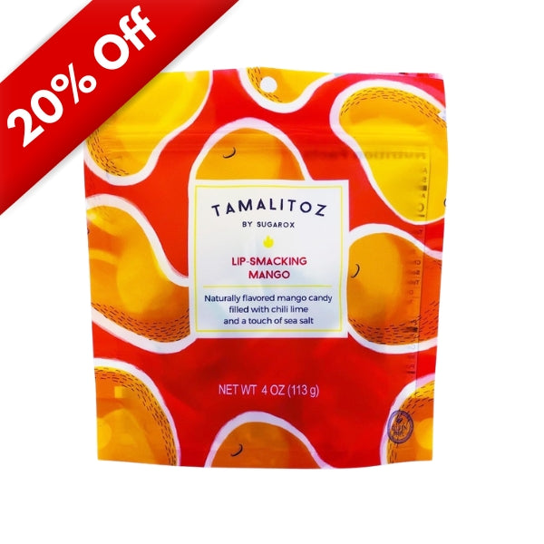 Tamalitoz Lip Smacking Mango Hard Candies 4oz, 12ct