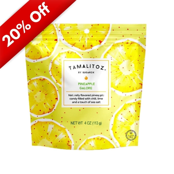 Tamalitoz Pineapple Galore Hard Candies 4oz, 12ct