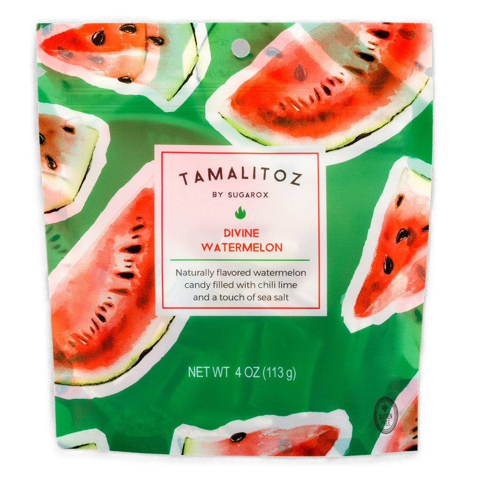 Tamalitoz Divine Watermelon Hard Candies 4oz, 12ct