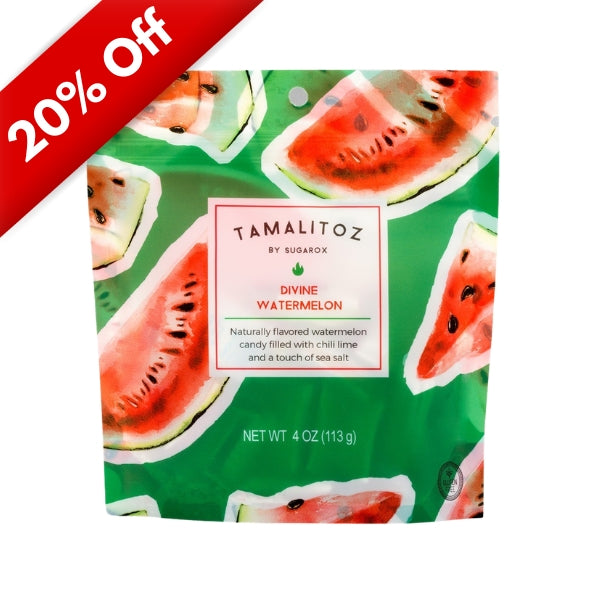 Tamalitoz Divine Watermelon Hard Candies 4oz, 12ct