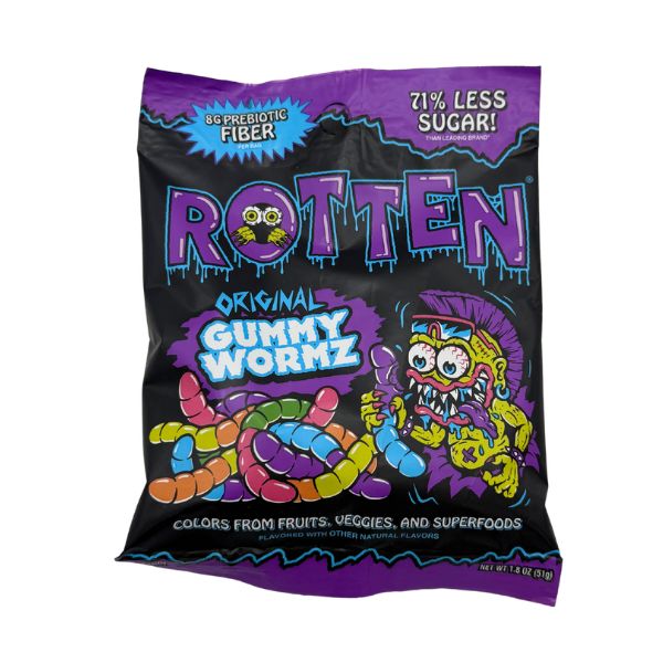 Rotten Original Gummy Wormz 1.8oz, 8ct