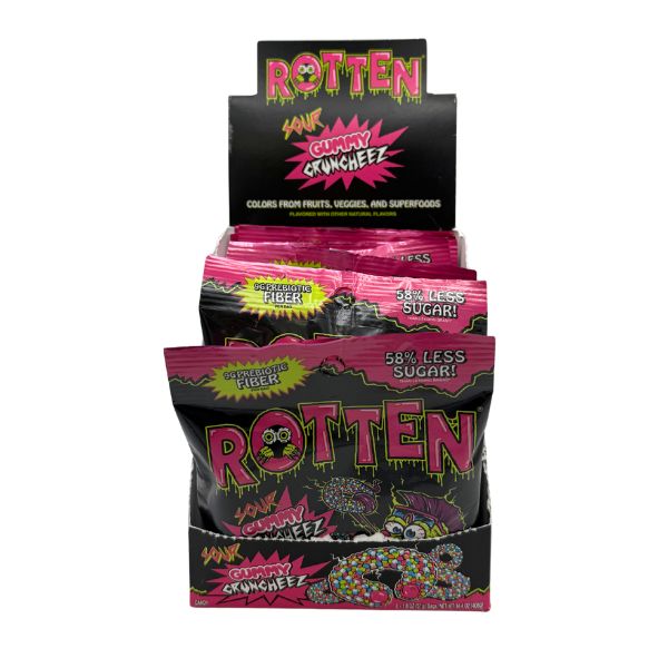 Rotten Sour Gummy Cruncheez 1.8oz, 8ct
