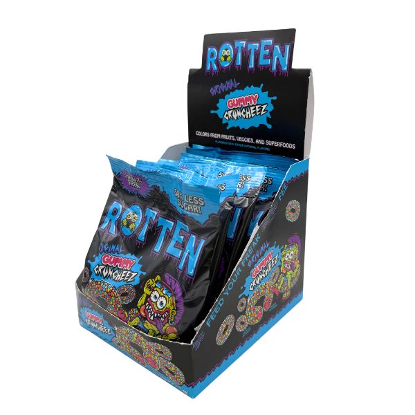Rotten Original Gummy Cruncheez 1.8oz, 8ct