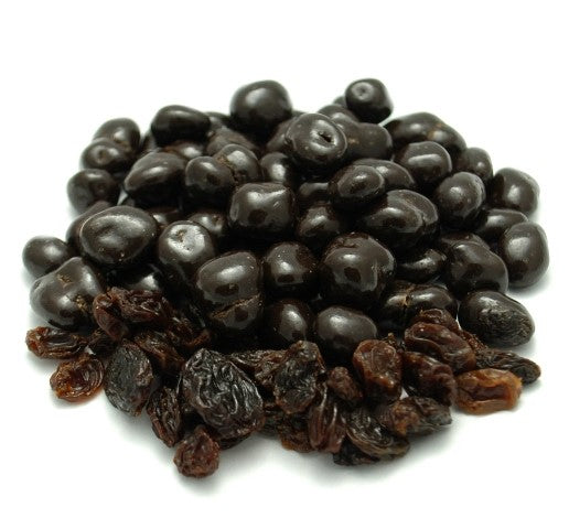 Dark Chocolate Raisins, 20lb Bulk Case