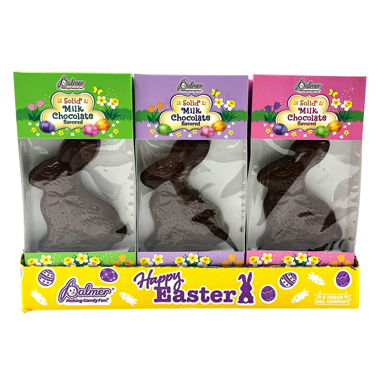 Palmer Milk Chocolate Flavored Rabbit 2.25oz, 24ct
