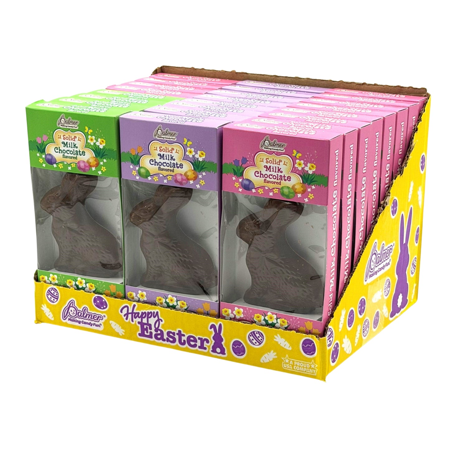 Palmer Milk Chocolate Flavored Rabbit 2.25oz, 24ct