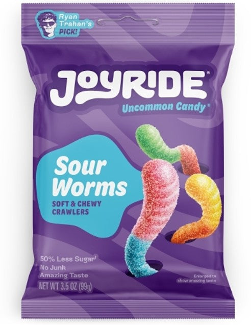 Joyride Sour Gummy Worms 3.5oz, 10ct