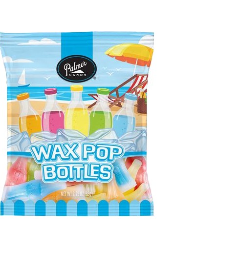 Wax Pop Bottles, 2.25oz Peg Bag, 8ct
