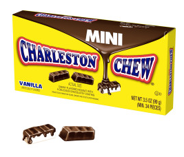 Mini Charleston Chew Vanilla 3.5oz Theater Box, 12ct
