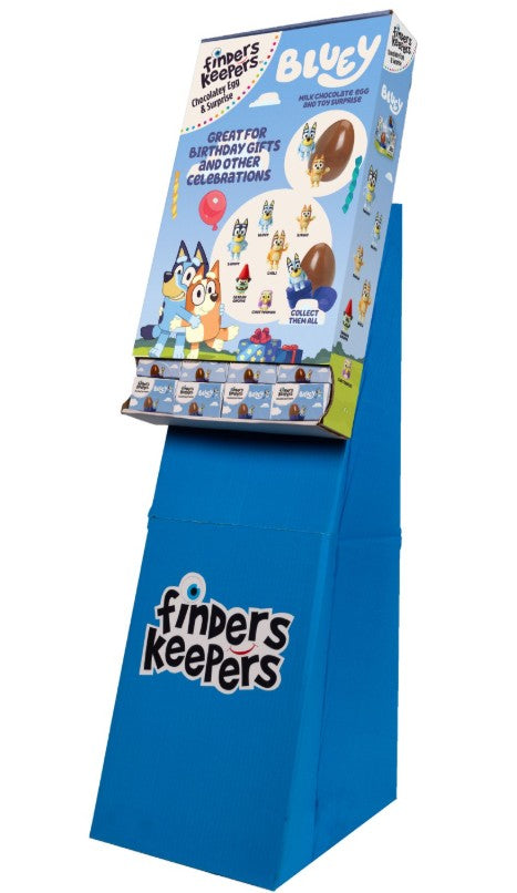 Finders Keepers Bluey Chocolate Surprise Box 36ct