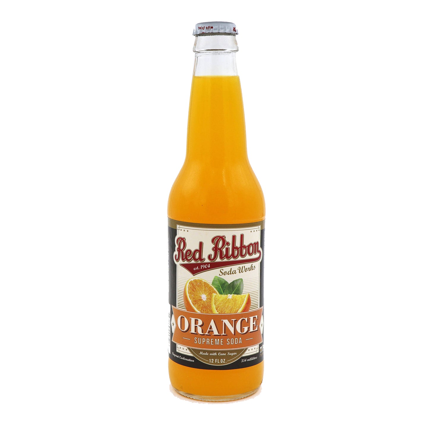 Red Ribbon Orange, 12 Fl oz, 12ct Bottles