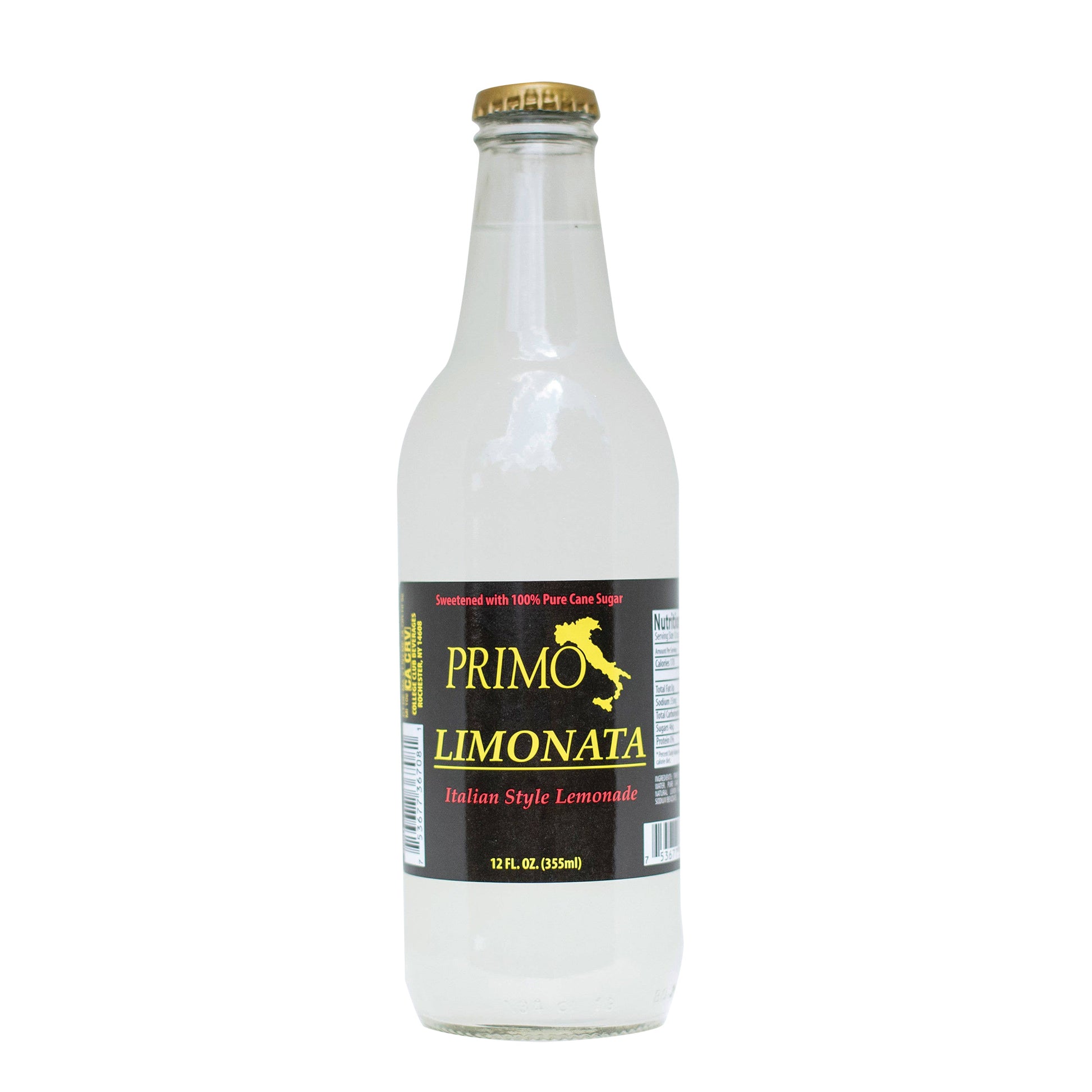 Fiz Primo Limonata, 12oz Glass Bottle 12ct
