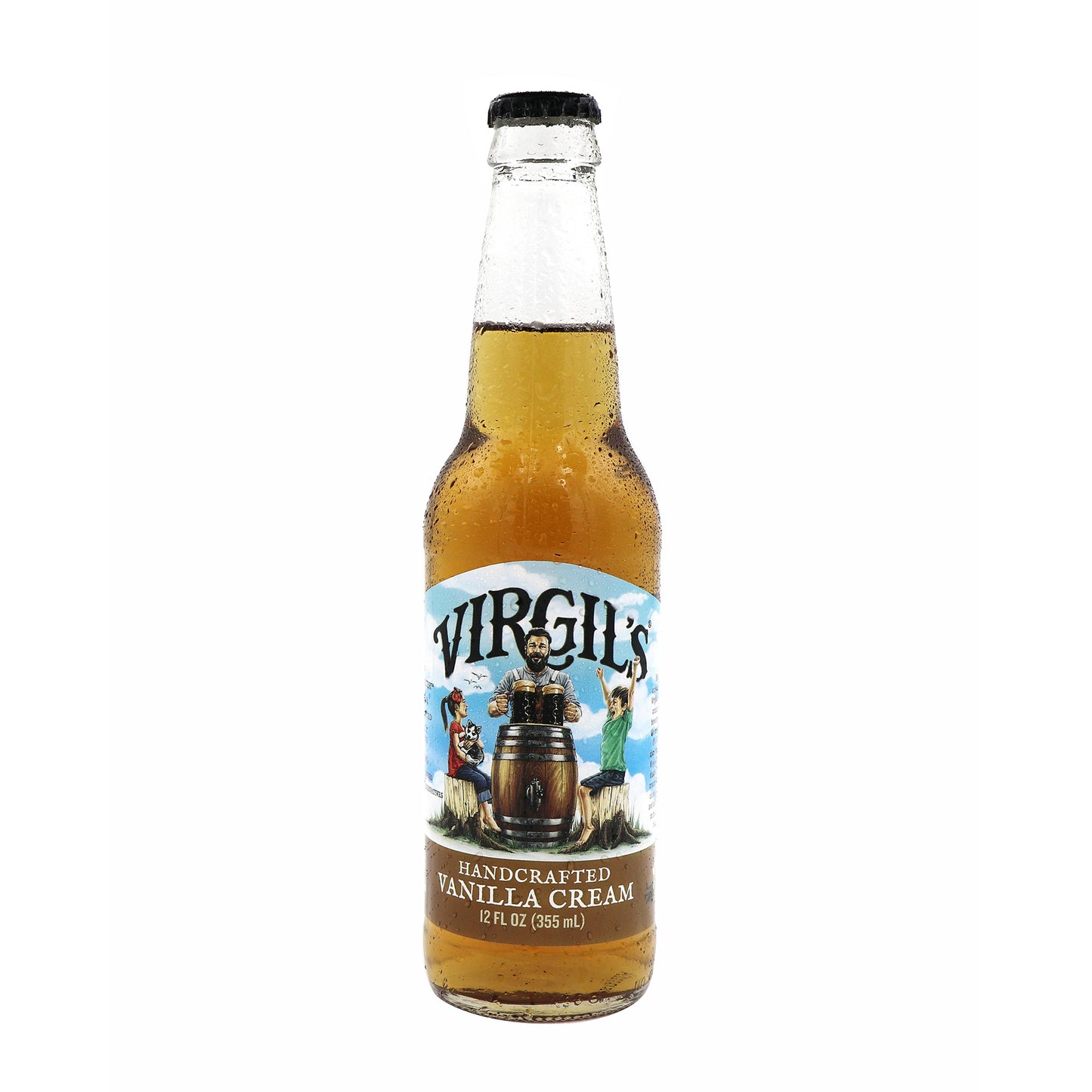 Virgil's Cream Soda, 12oz Glass Bottle 12ct