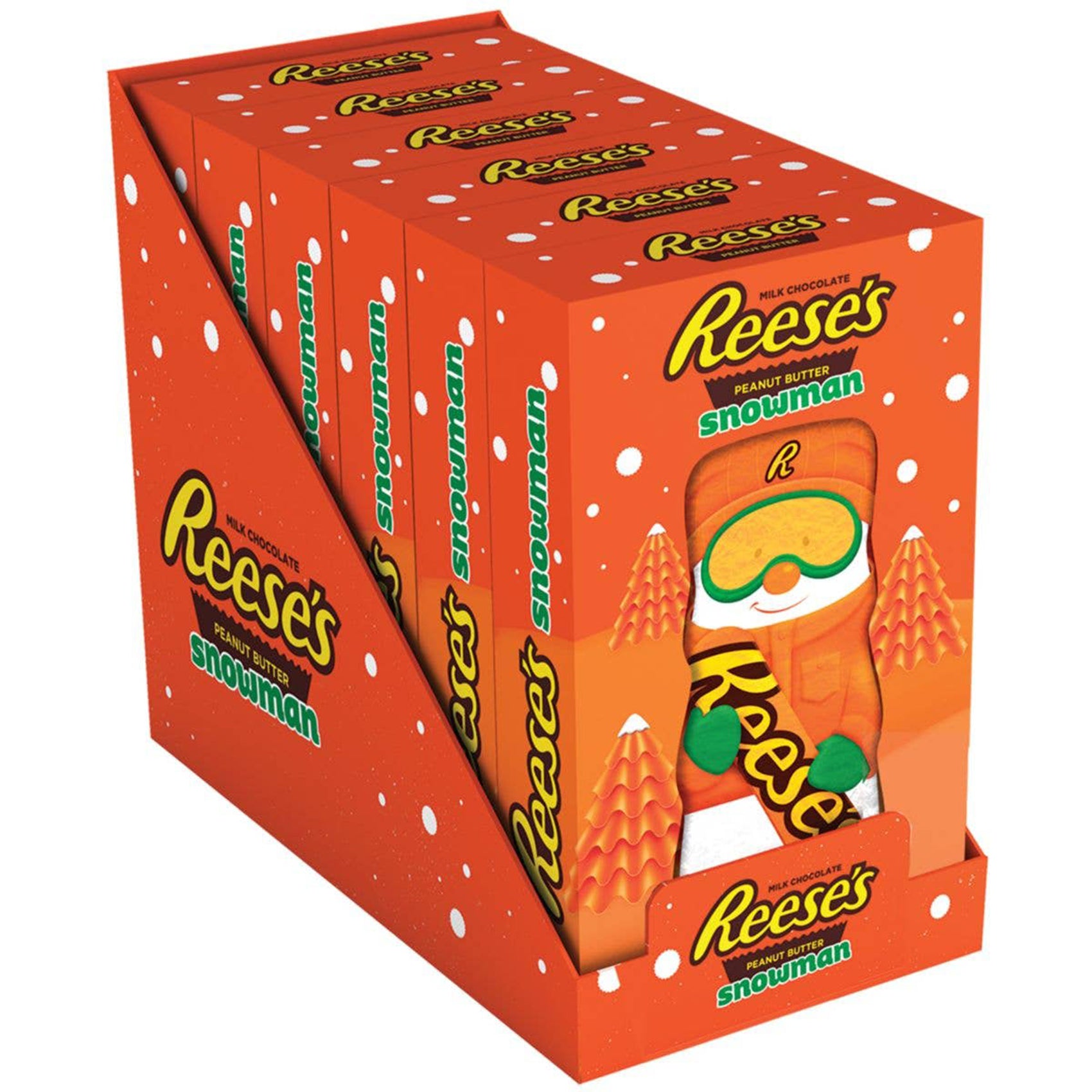 Reese's Peanut Butter Snowman, 5oz, 6ct