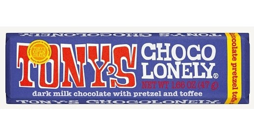 Tony's Chocolonely M/C Pretzel & Toffee Bar 20ct