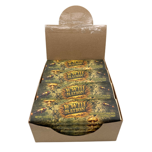 World War 3 WWIII Ration Chocolate Bar, 1.5oz, 24ct
