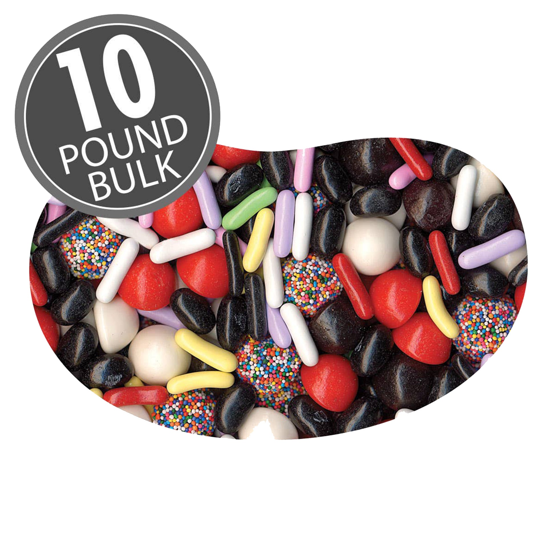 Jelly Belly Licorice Bridge Mix, 10lb Case