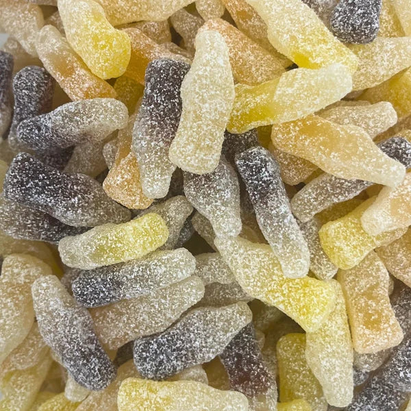 Sokerbit Swedish Candy Fizzy Sour Soda Bottle Mix 6.61lb Bag