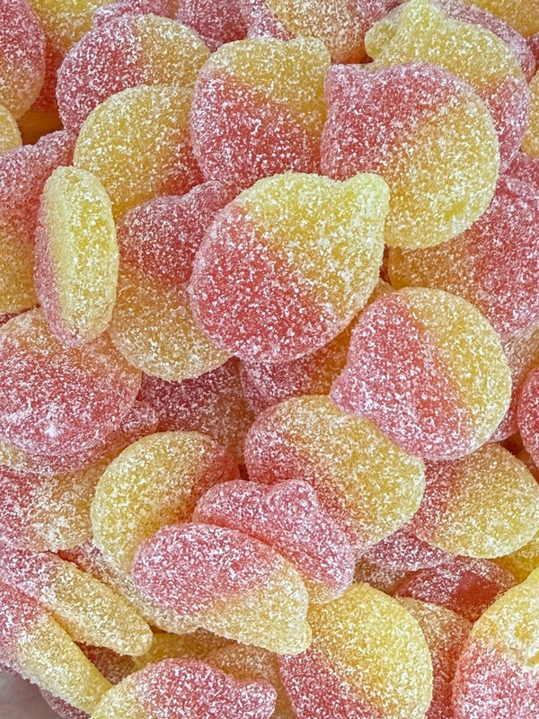 Sokerbit Swedish Candy Fizzy Peaches 26.44lb Bulk Case