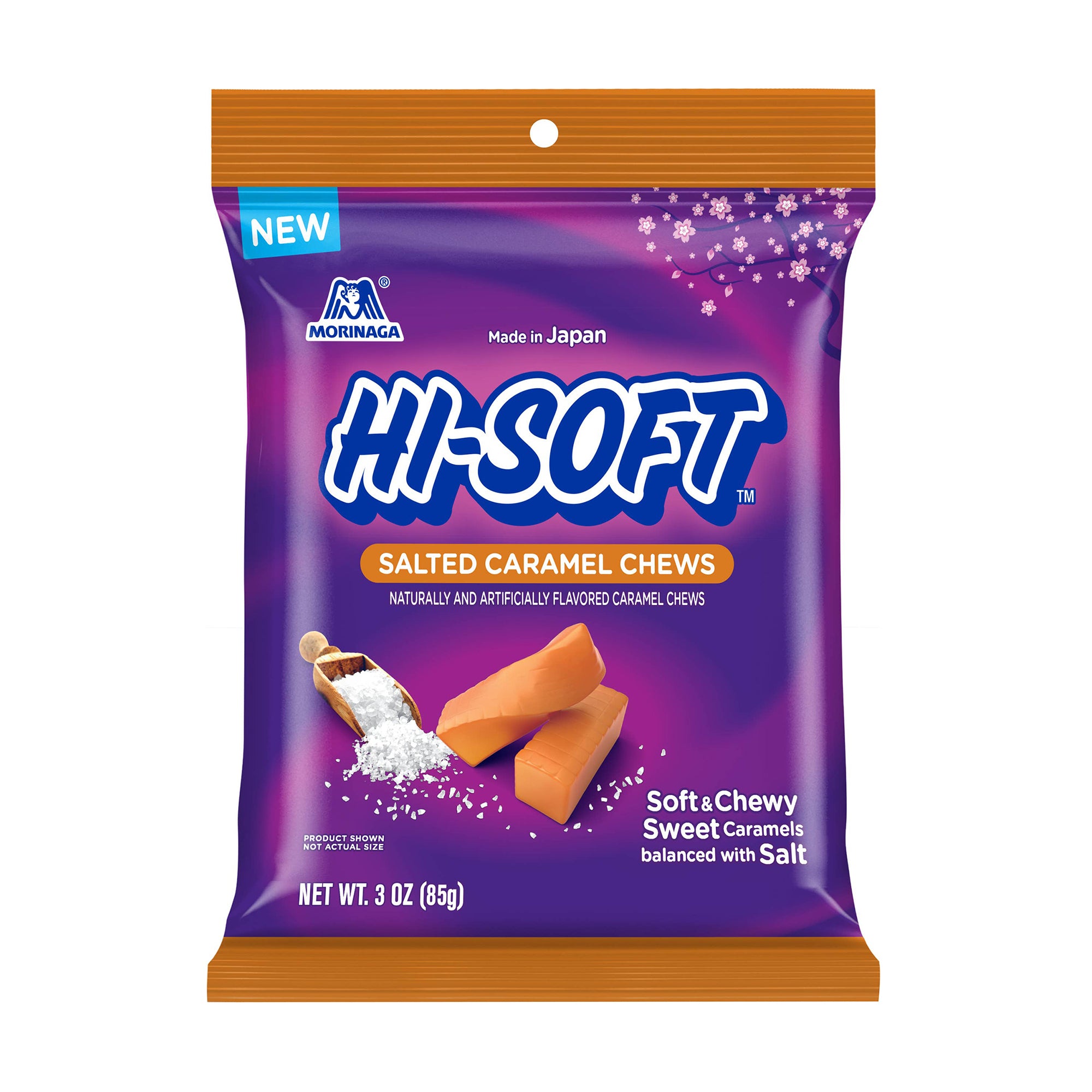 Hi-Chew Soft Salted Caramel Chews, 3oz Bag, 6ct – Grandpa Joe's