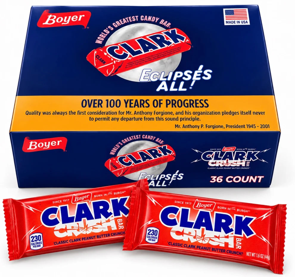 Boyer Clark Crush Bar 1.6oz, 36ct - Begins Shipping 10/5/26
