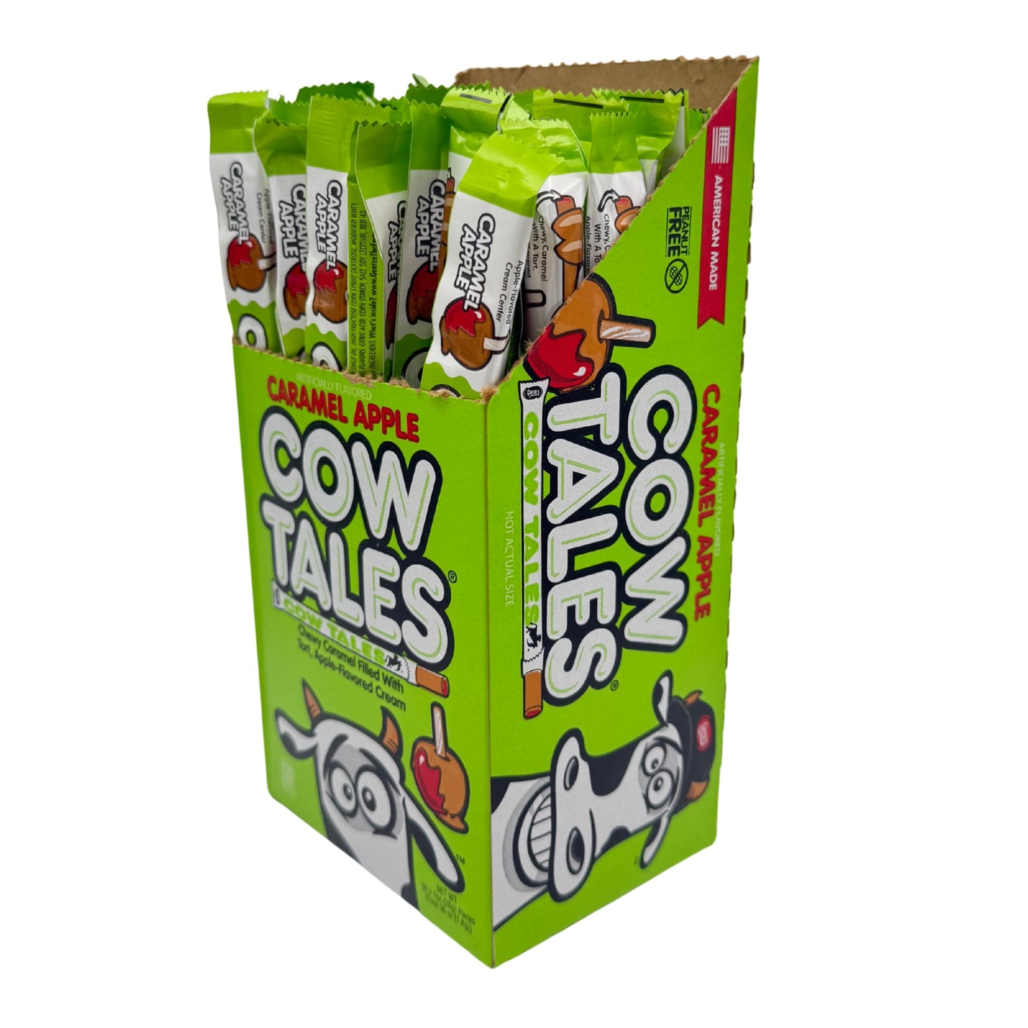 Cow Tales Caramel Apple Candy, 1oz, 36 Ct Case