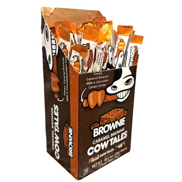 Cow Tales Chocolate Brownie Candy, 1oz, 36 Ct Case