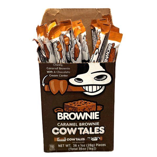 Cow Tales Chocolate Brownie Candy, 1oz, 36 Ct Case