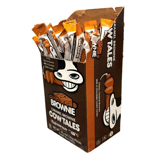 Cow Tales Chocolate Brownie Candy, 1oz, 36 Ct Case